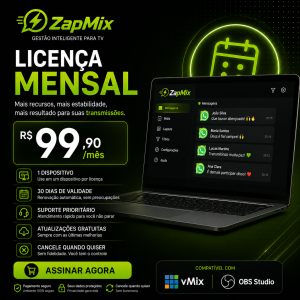 Licença Mensal