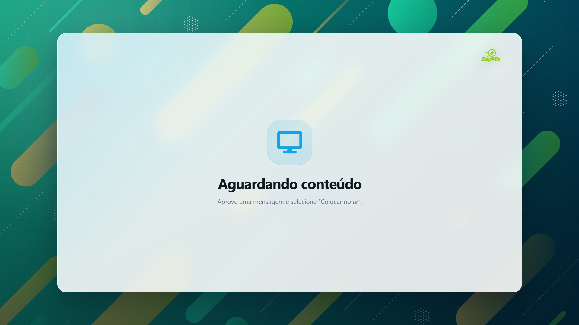 Exibidor de mensagens